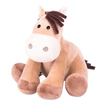 Мягкая игрушка Конь Маффин 24 см Символ Года Maxitoys MT-250231-24